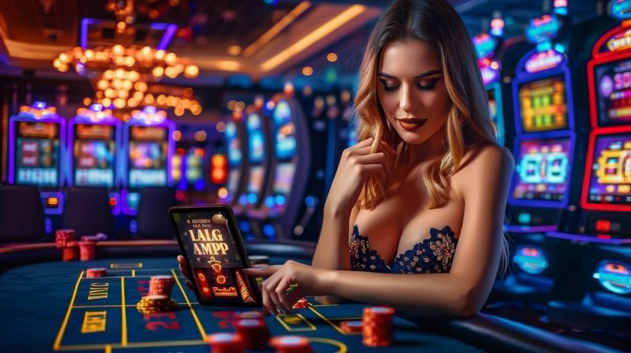 Antarmuka aplikasi mobile resmi kari4d dengan tampilan taruhan sportsbook dan kasino